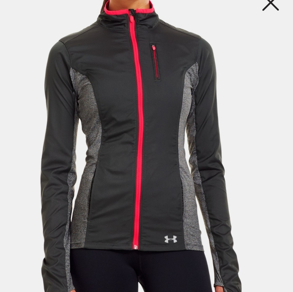 UA ColdGear Storm Impassable Running Jacket -Small